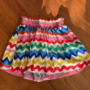 Boden Multicolor Patterned Skirt